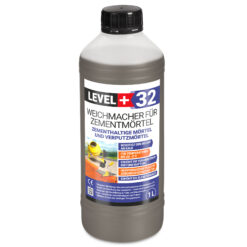 Plastyfikator do Zapraw Cementowych Murarskich i Tynkarskich 1L LEVEL+ L+32