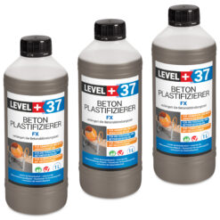 Plastyfikator do betonu 3 L Upłynnia i uplastycznia LEVEL+ L+37
