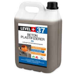 Plastyfikator do betonu 5 L Upłynnia i uplastycznia LEVEL+ L+37