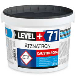 Soda Kaustyczna 3KG Granulki Wodorotlenek Sodu Udrażniacz LEVEL+ L+71