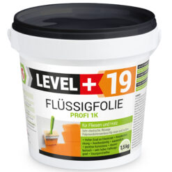 Folia w płynie 1,5KG Hydroizolacja Balkonu na drewno na płytki wysoko elastyczna izolacja LEVEL+ L+19