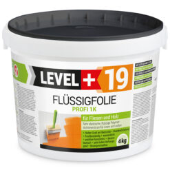 Folia w płynie 4KG Hydroizolacja Balkonu na drewno na płytki wysoko elastyczna izolacja LEVEL+ L+19
