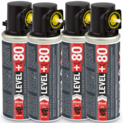Gaz do Sztyfciarek i Gwoździarek Gazowych 78mm 40ml 20g 4 szt. Nabój do Gwożdziarek Nabój Gazowy LEVEL+ L+80