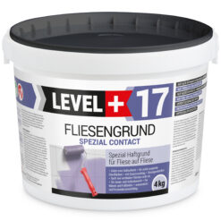 Grunt na płytki ceramiczne LEVEL+ 4KG płytka na płytkę OSB FLIESENGRUND L+17