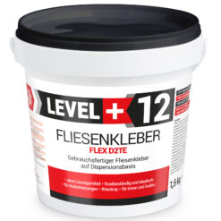 Gotowy Klej do Płytek 1,5KG Biały Dyspersyjny Klej do Płytek do Glazury Terakoty LEVEL+ L+12