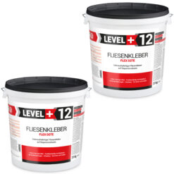 Gotowy Klej do Płytek 40KG Biały Dyspersyjny Klej do Płytek do Glazury Terakoty LEVEL+ L+12