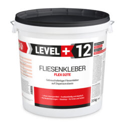 Gotowy Klej do Płytek 20KG Biały Dyspersyjny Klej do Płytek do Glazury Terakoty LEVEL+ L+12