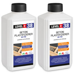 Plastyfikator do betonu 2 L uplastycznia i upłynnia LEVEL+ L+38