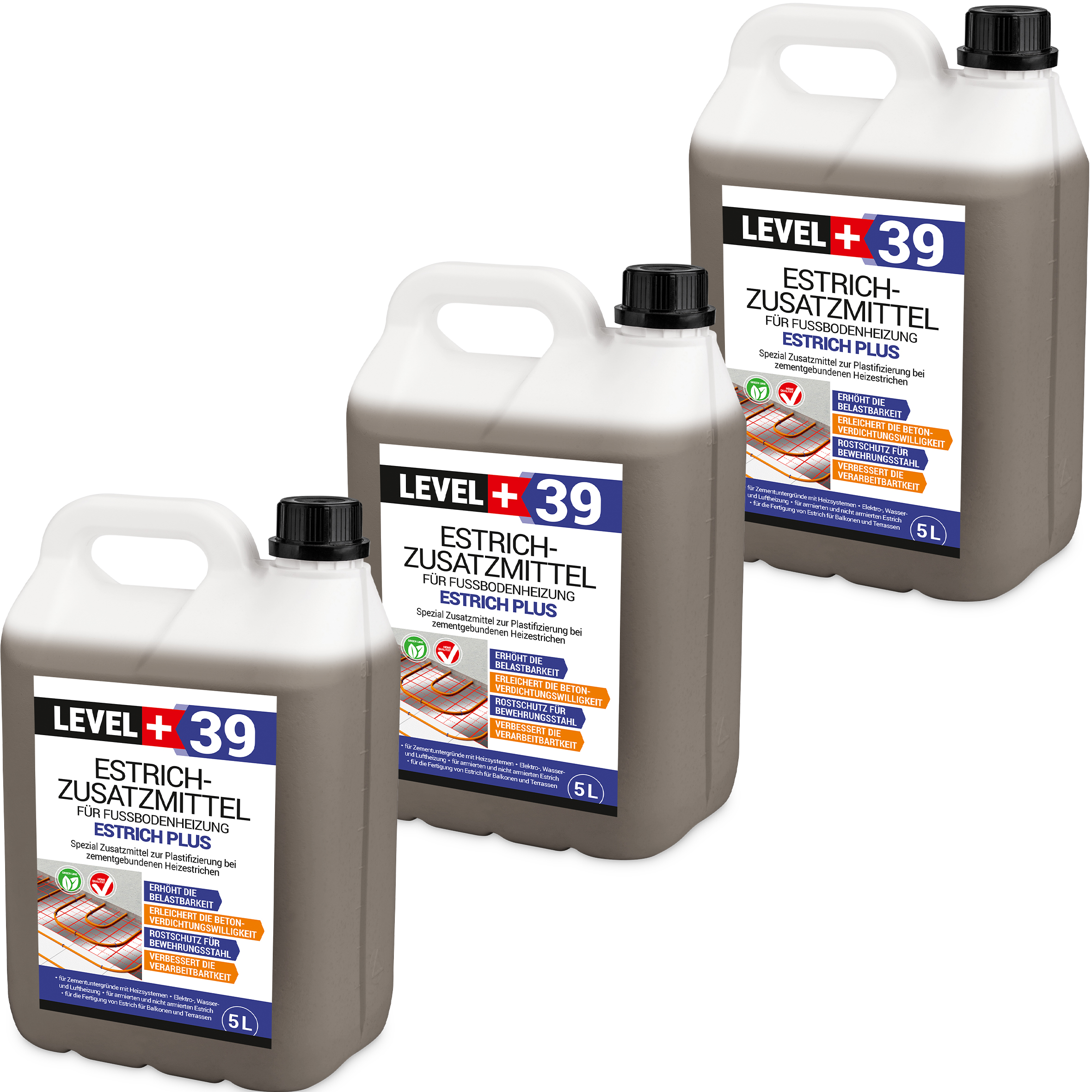 Plastyfikator do wylewek z ogrzewaniem podłogowym 15 L LEVEL+ L+39