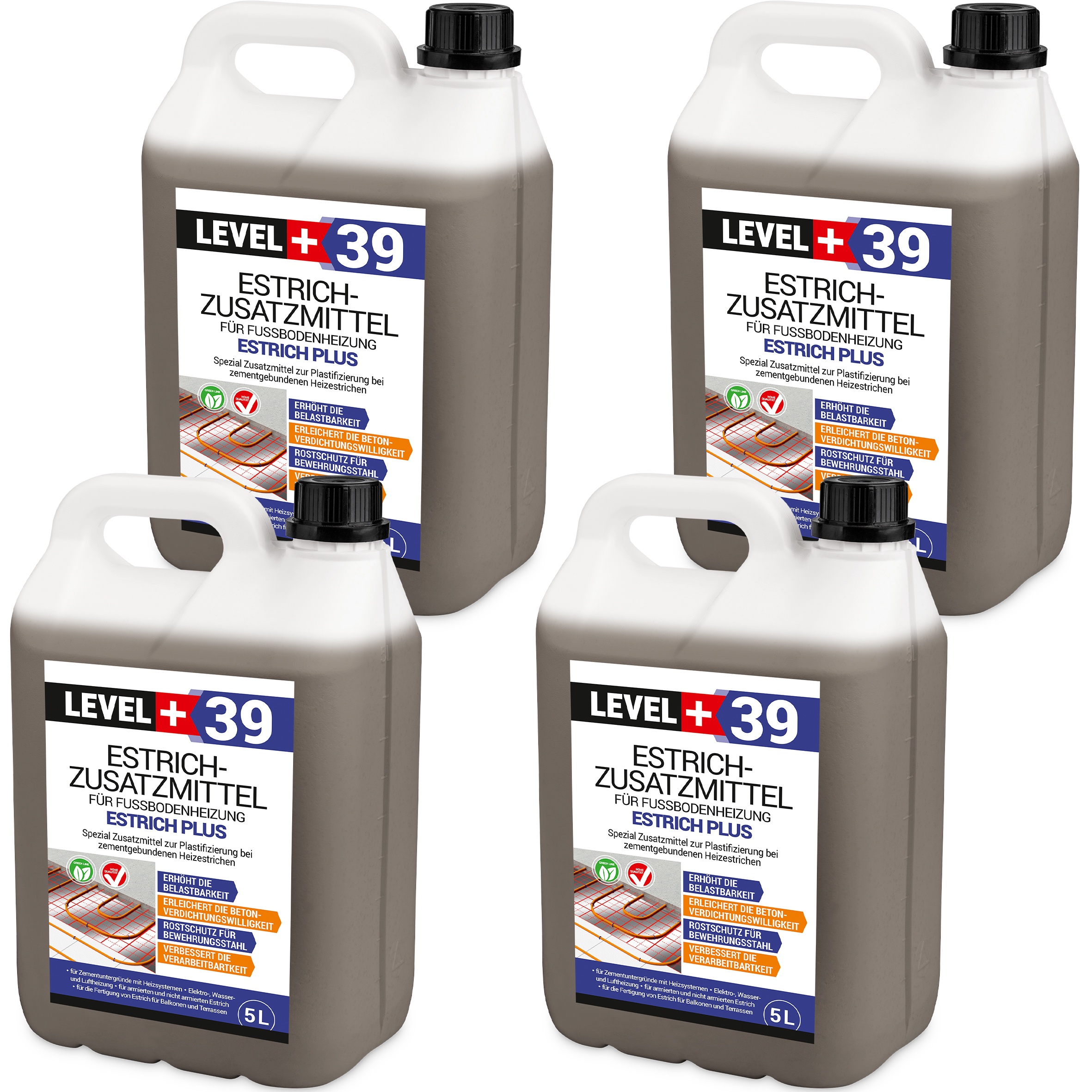 Plastyfikator do wylewek z ogrzewaniem podłogowym 20 L LEVEL+ L+39