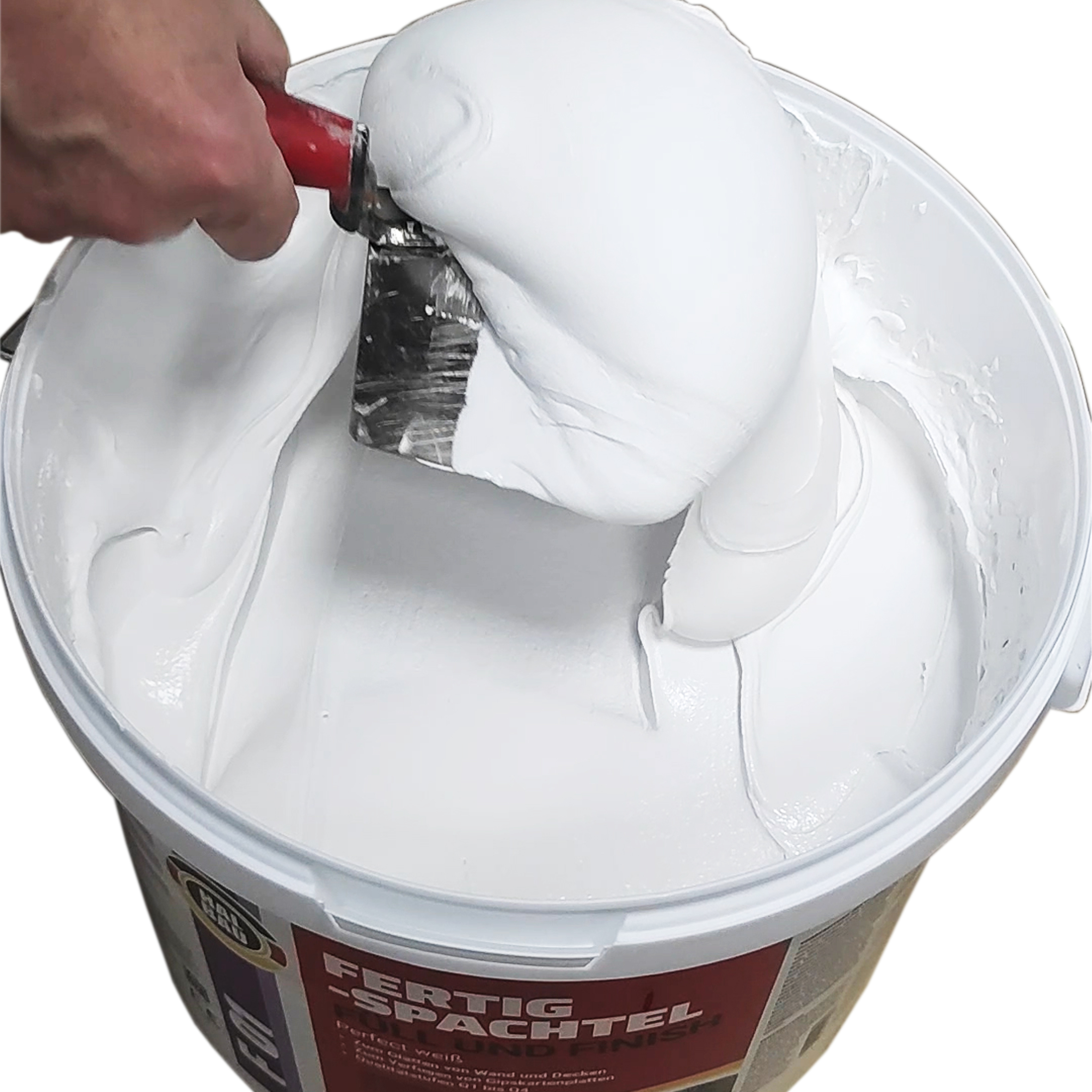 Gotowa Gładź Polimerowa 25 kg Biała do spoinowania płyt G/K wygładzania ścian i sufitów HALBAU F01 - obrazek 3