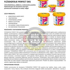 Folia w Płynie do Wewnątrz 50Kg Hydroizolacja Łazienki Elastyczna Izolacja HALBAU D01