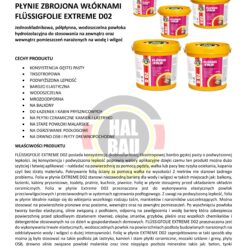 Folia w Płynie do Wewnątrz i na Zewnątrz Elastyczna Izolacja 50Kg Hydroizolacja Łazienki Balkonu HALBAU D02