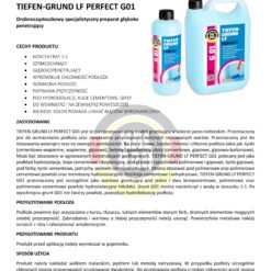 Grunt Głęboko Penetrujący 2L Profesjonalny podkład Środek gruntujący Szybkoschnący 1:1 HALBAU G01