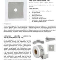 Zestaw do Hydroizolacji Folia w Płynie 7kg Taśma Uszczelniająca 5mb Łazienka Prysznic HALBAU SETH12