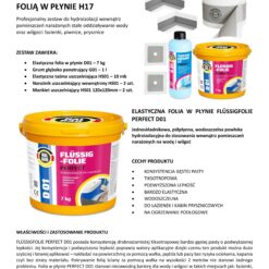 Zestaw do Hydroizolacji Folia w Płynie 7kg Taśma Uszczelniająca 10mb Grunt 1l Łazienka Prysznic HALBAU SETH17