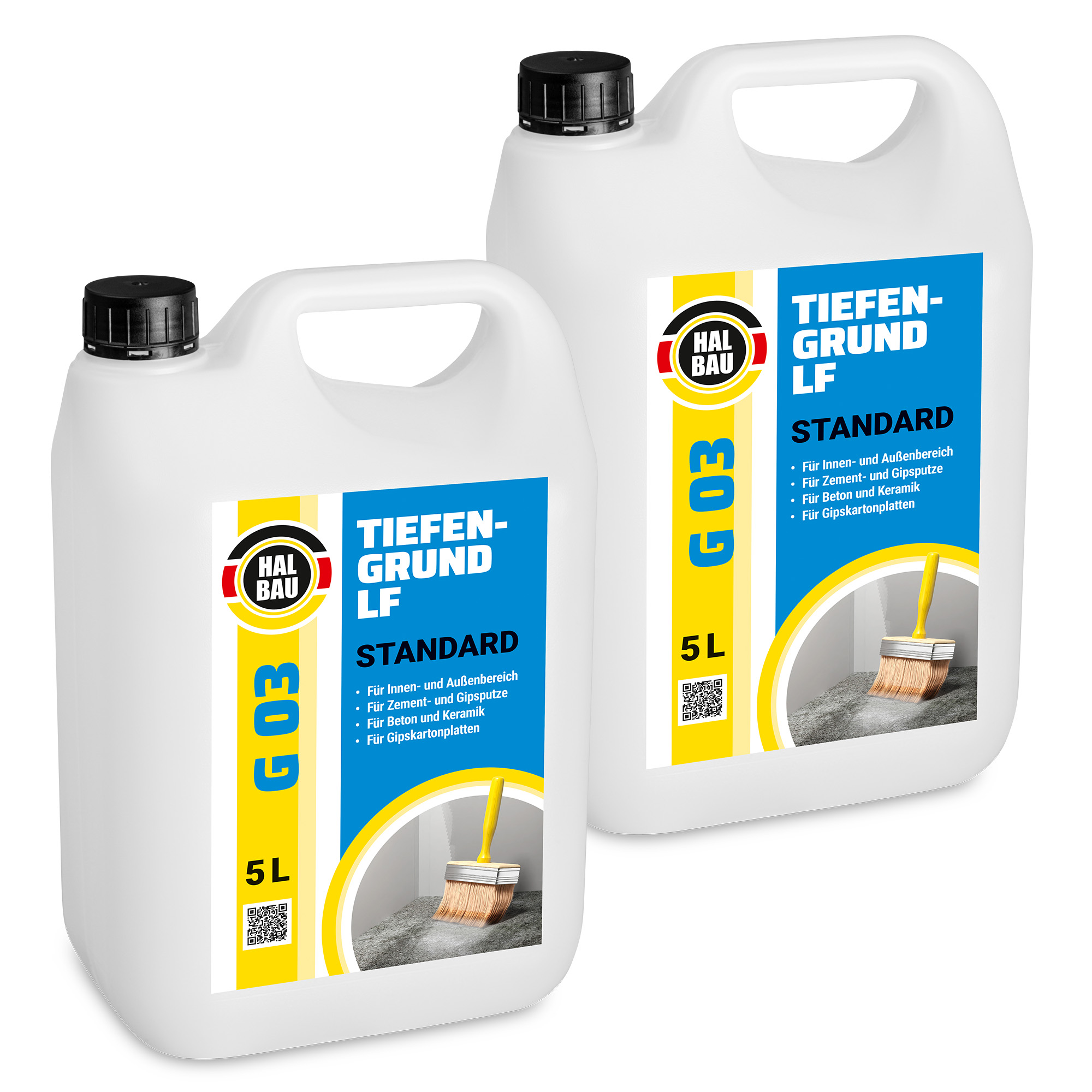 Grunt Głęboko Penetrujący Reaktywny 10L Drobnocząsteczkowy Podkład Środek Gruntujący HALBAU G03