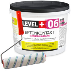 Zestaw Wałek Malarski 25cm + Grunt do betonu Betonkontakt 15kg Grunt pod tynki L+06