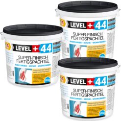 Gładź Polimerowa Śnieżnobiała Gotowa 60KG Łazienka Kuchnia Salon LEVEL+ L+44