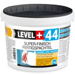 Gładź Polimerowa Śnieżnobiała Gotowa 5KG Łazienka Kuchnia Salon LEVEL+ L+44