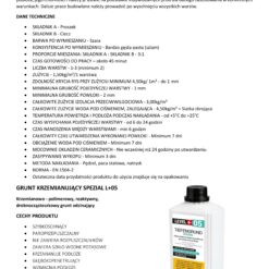 Zestaw do Hydroizolacji Zaprawa Uszczelniająca 2K 10kg Grunt 1L Taśma B04 10m , Narożniki LEVEL+ SET27