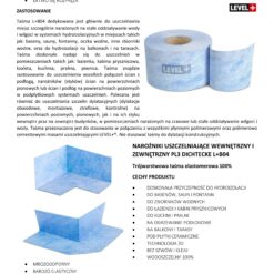 Zestaw do Hydroizolacji Zaprawa Uszczelniająca 2K 20kg Grunt 2L Taśma B04 20m Narożniki, Mankiety LEVEL+ SET28