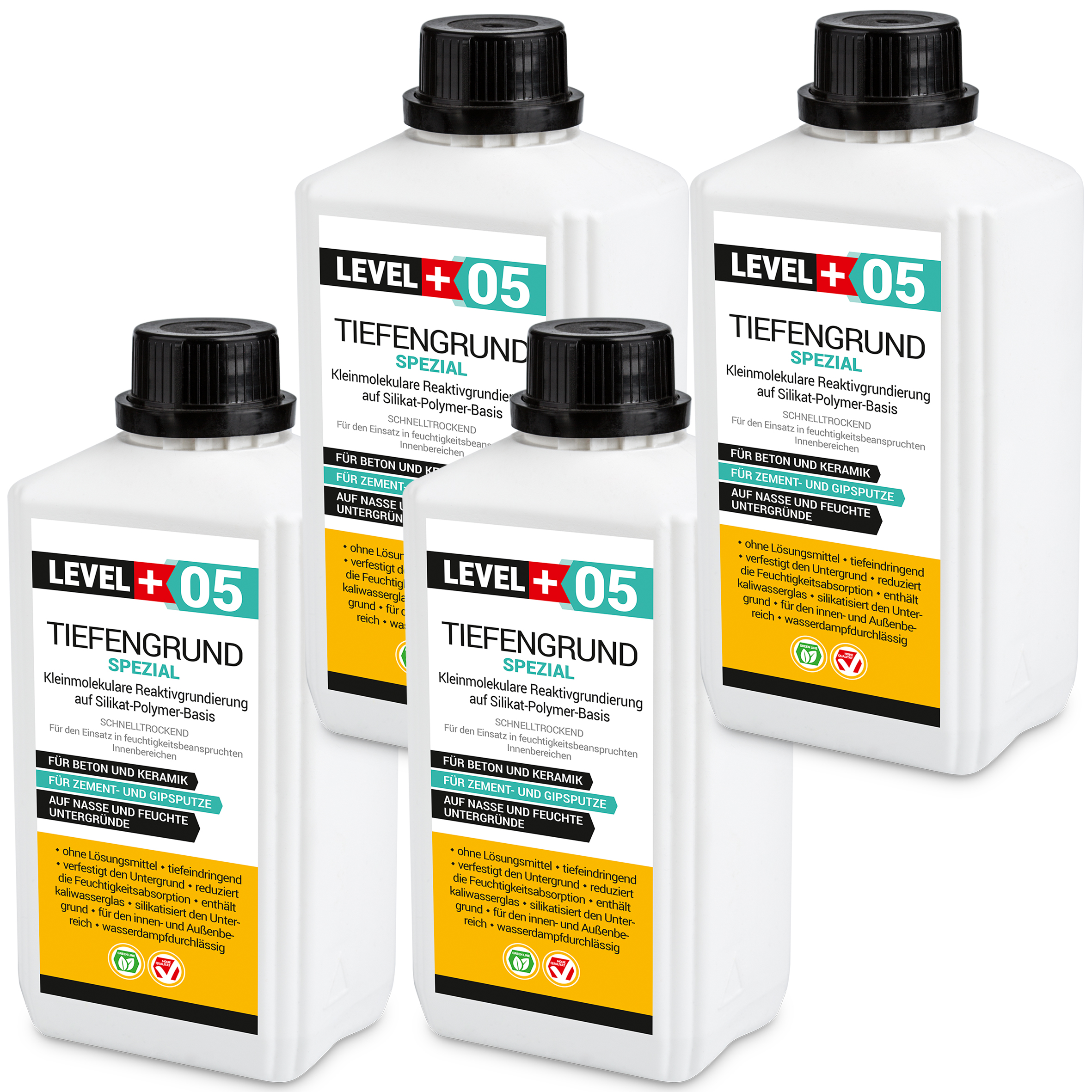 Grunt Głębokopenetrujący LEVEL+ 4L Grunt Krzemianujący L+05