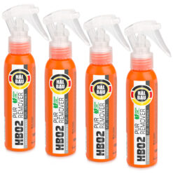 Czyścik do Utwardzonej Piany Poliuretanowej 100ml PUR REMOVER 4 szt. HALBAU HB02