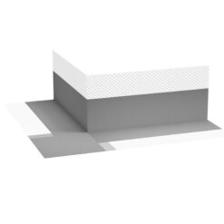 Narożnik Zewnętrzny Uszczelniający do Hydroizolacji 1 szt Hydroizolacja Łazienka Balkon Taras PL2/1 G02 LEVEL+ L+