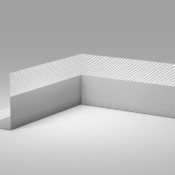 Narożnik Zewnętrzny Uszczelniający do Hydroizolacji 50 szt Hydroizolacja Łazienka Balkon Taras PL2/1 G02 LEVEL+ L+