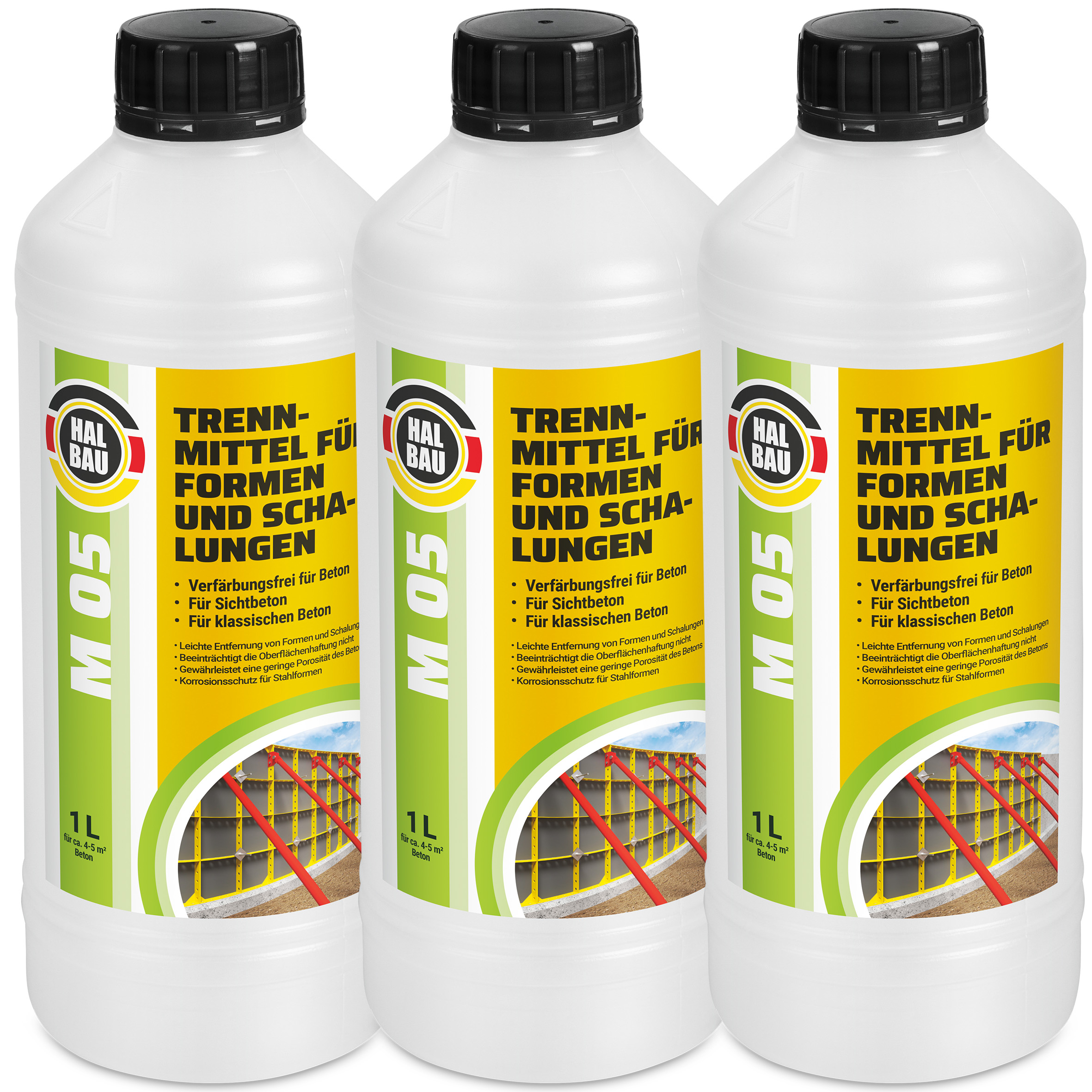 Środek antyadhezyjny 3L Do szalunków Do zaprawy gipsowej Preparat do form szalunkowych HALBAU M05