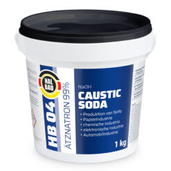 Soda Kaustyczna 1 kg Wiadro Wodorotlenek Sodu Udrażniacz Granulki HALBAU HB04