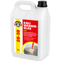 Szkło wodne potasowe HALBAU Kaliwasserglas Rein 100% 5L Szkło Czyste Koncentrat 100% HB28-30