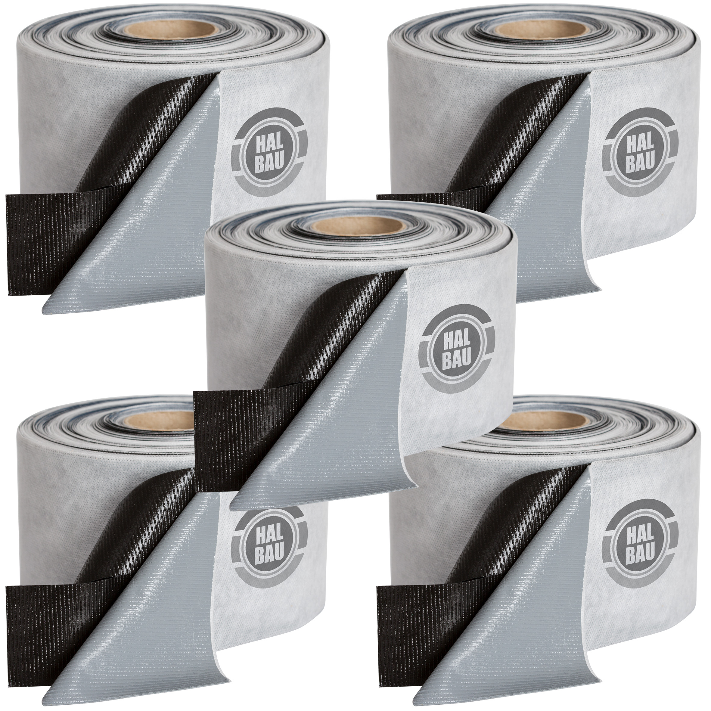Taśma Butylowa Samoklejąca do Hydroizolacji 100mm Taśma 100 mb Hydroizolacja Wanna Brodzik Prysznic Balkon Taras HALBAU HS04