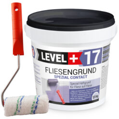 Zestaw Wałek Malarski 10cm + Grunt na płytki ceramiczne 1,5kg płytka na płytkę OSB FLIESENGRUND L+17