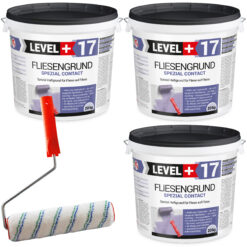 Zestaw Wałek Malarski 25cm + Grunt na płytki ceramiczne 60kg płytka na płytkę OSB FLIESENGRUND L+17