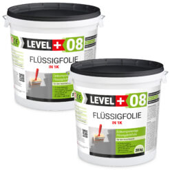 Folia w płynie do wnętrz LEVEL+ Hydroizolacja łazienki 40Kg elastyczna izolacja L+08