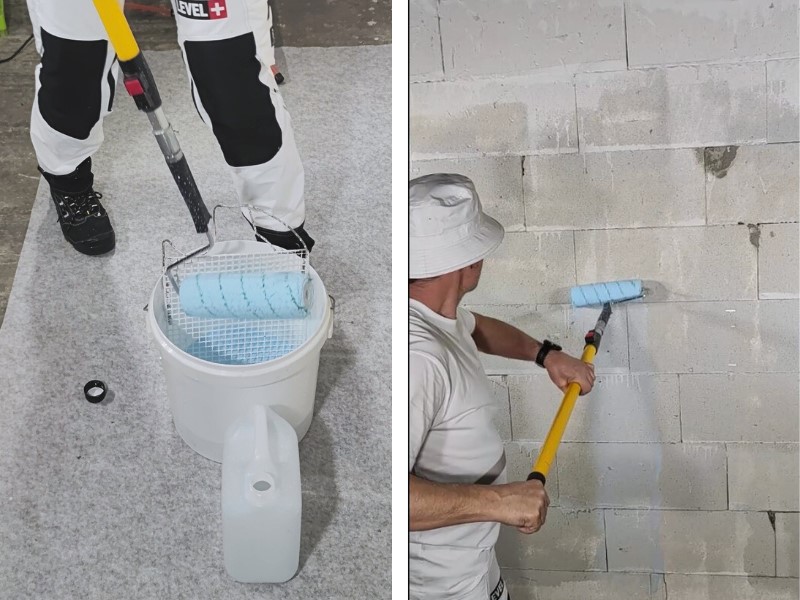 Grunt Głębokopenetrujący LEVEL+ 5L Profesjonalny podkład Środek gruntujący Szybkoschnący Rozcieńczenie 1:1 L+03 - obrazek 6