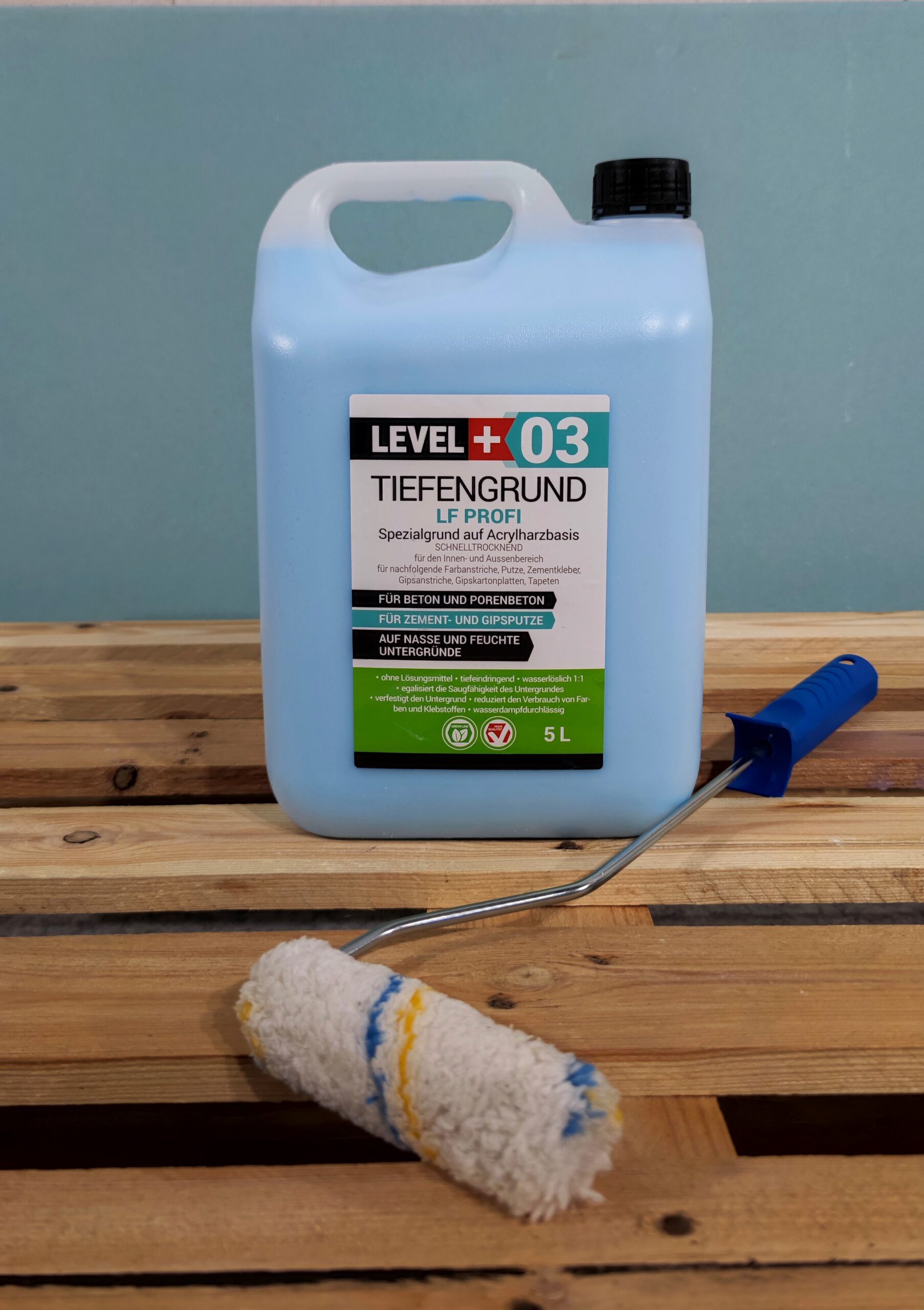 Grunt Głębokopenetrujący LEVEL+ 5L Profesjonalny podkład Środek gruntujący Szybkoschnący Rozcieńczenie 1:1 L+03 - obrazek 7