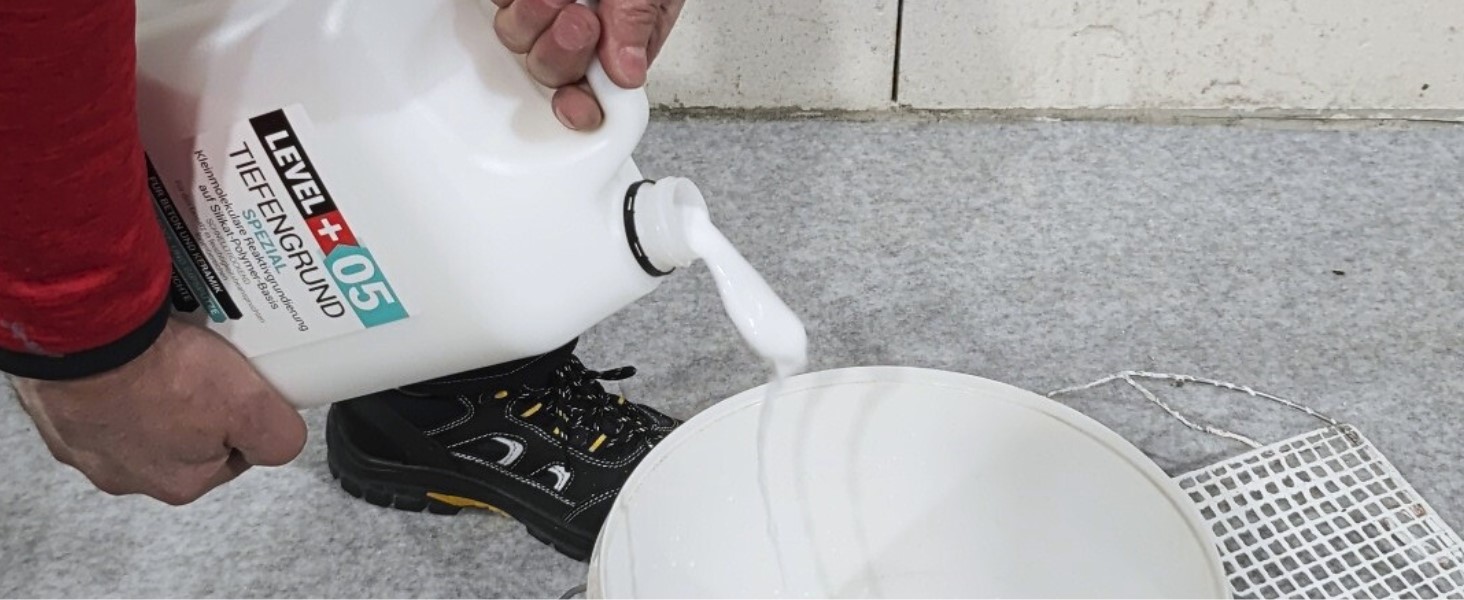 Zestaw Wałek Malarski 25cm + Grunt Głębokopenetrujący LEVEL+ 20L Grunt Krzemianujący L+05 - obrazek 3