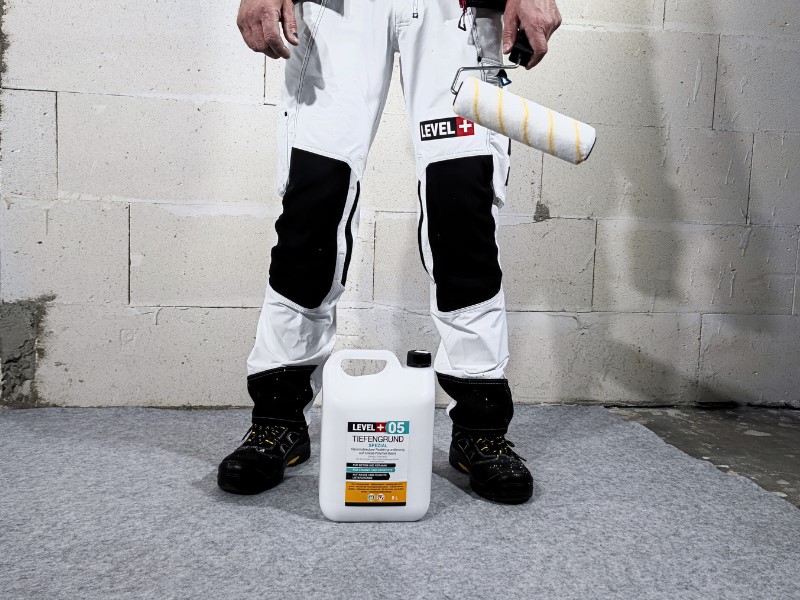 Zestaw Wałek Malarski 25cm + Grunt Głębokopenetrujący LEVEL+ 20L Grunt Krzemianujący L+05 - obrazek 5