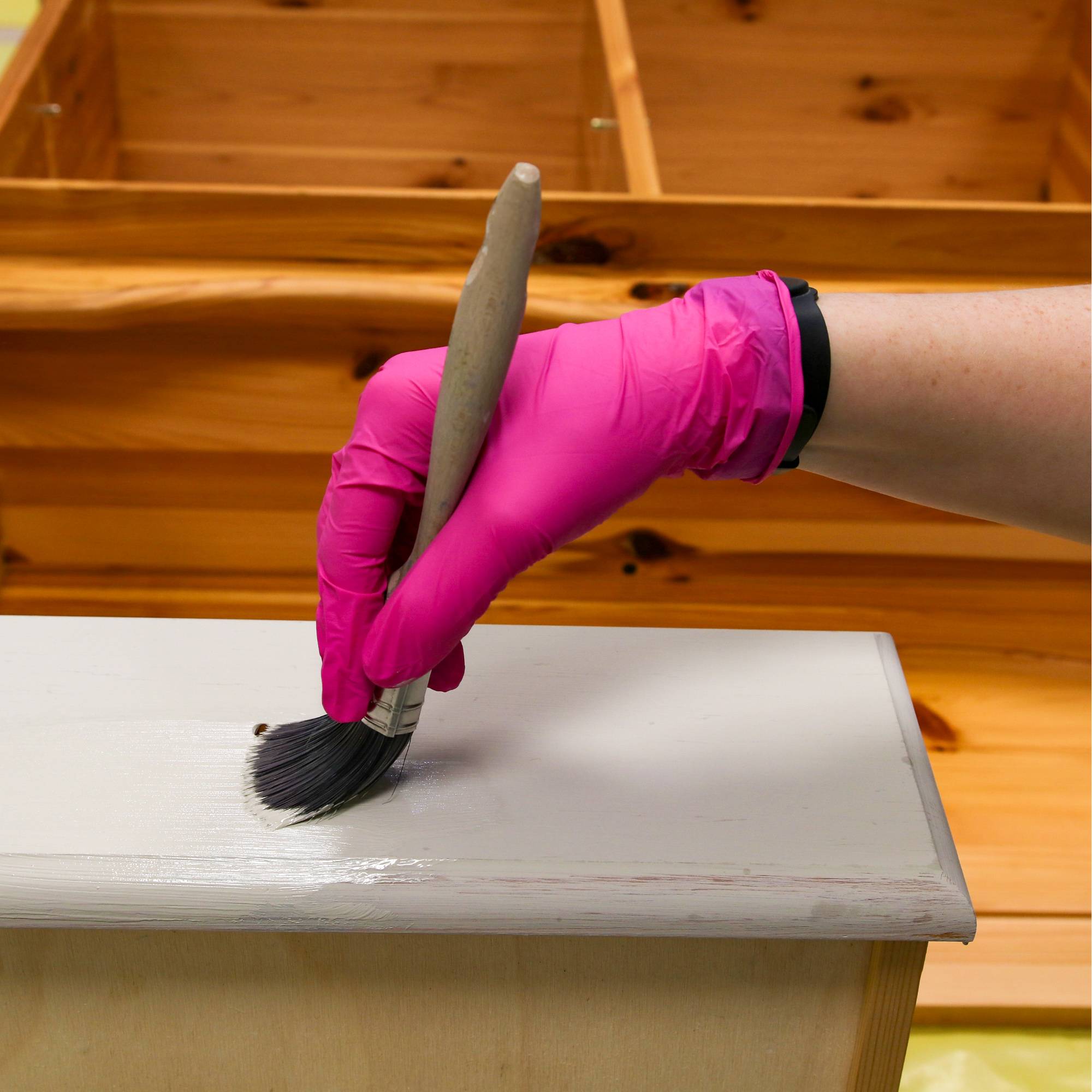 Farba kredowa bezwonna do mebli i zabawek Chalk-it (15) Pudding 0,125L - obrazek 18