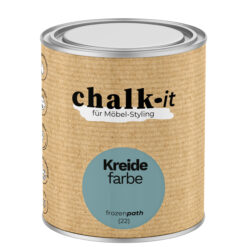Farba kredowa bezwonna do mebli i zabawek Chalk-it (22) Frozen Path 0,75L