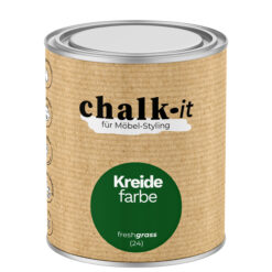Farba kredowa bezwonna do mebli i zabawek Chalk-it (24) Fresh Grass 0,75L