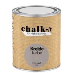Farba kredowa bezwonna do mebli i zabawek Chalk-it (33) Linen Suit 0,75L