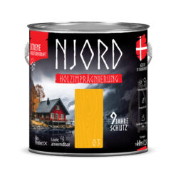 Ochrona, impregnacja drewna Njord (03) Wintersonne 2,5L Odporny na warunki atmosferyczne
