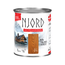 Impregnat do drewna ochronny NJORD Extreme (04) Nordische Eiche 0,75L Odporny na warunki atmosferyczne