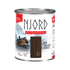 Impregnat do drewna ochronny NJORD Extreme (07) Polare Lärche 0,75L Odporny na warunki atmosferyczne