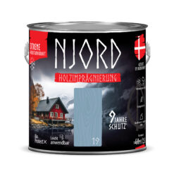 Ochrona, impregnacja drewna Njord (19) Atlantische Wellen 2,5L Odporny na warunki atmosferyczne