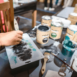 Elastyczny szablon wielokrotnego użytku do stylizacji i dekoracji mebli Chalk-it 707 FLORAL